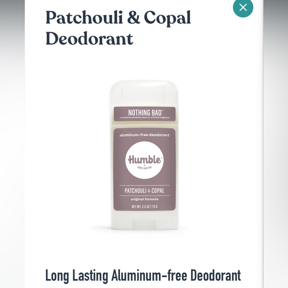 Humble simple and true Patchouli& Copal Unisex